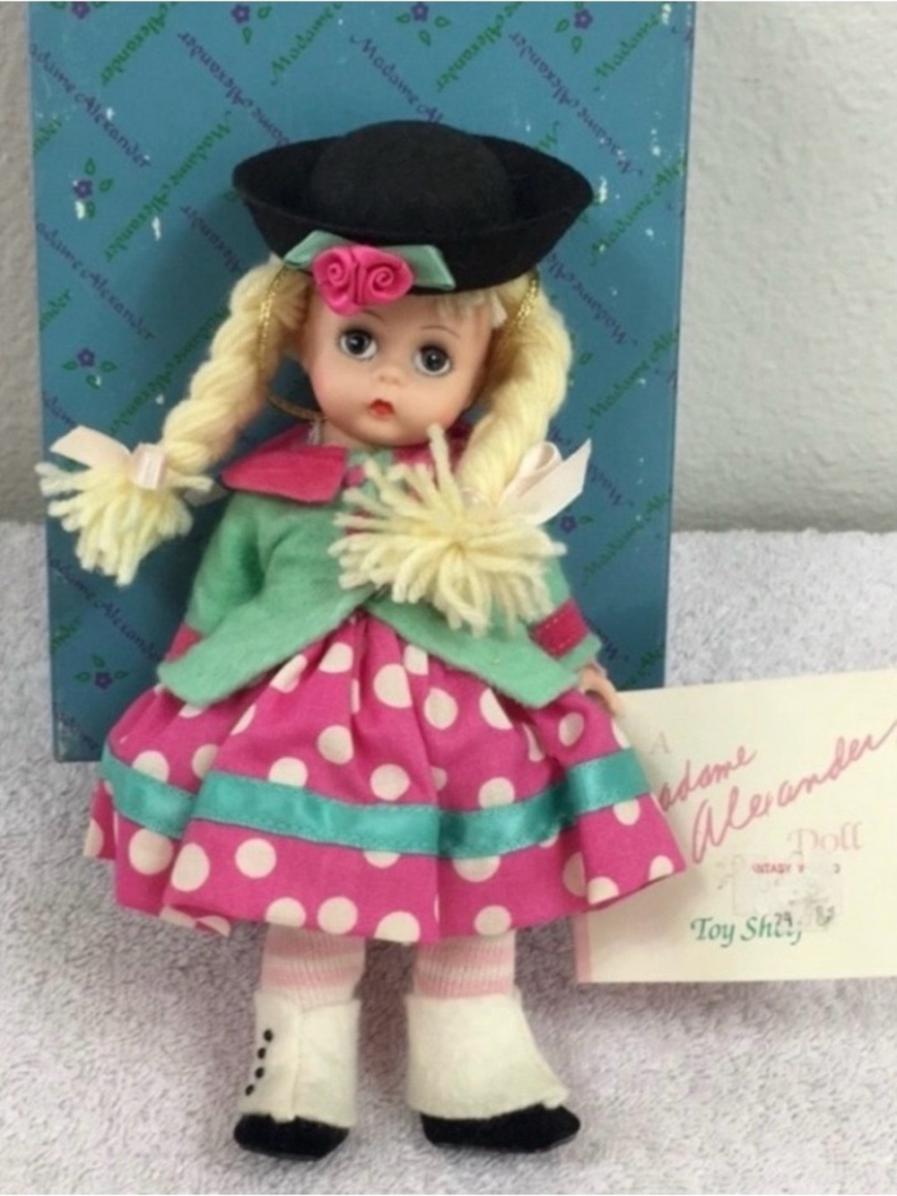 Vintage Madame Alexander Toy Shelf Collection Suzie Q 8” Doll #14203 Collectible